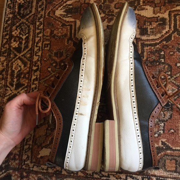 Multi-textured Wingtip Oxfords Ferro Aldo - Picture 5 of 9